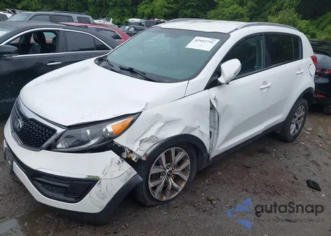 2014 Kia Sportage Lx from USA, damaged, VIN KNDPB3AC2E7633133